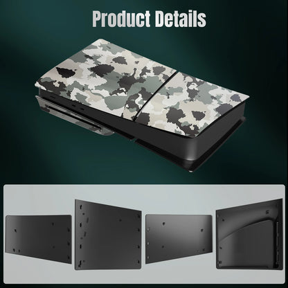 Custom Replacement Faceplates for PS5 Slim Disc Edition – Premium ABS Front & Back Shell Cover