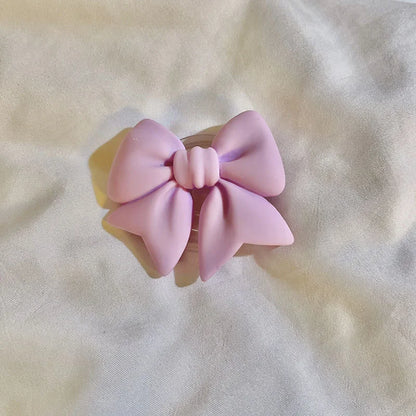 Cute Macaron Color Bow-Knot Smart Tok – Universal Phone Holder, Korean Style Grip Stand, Lazy Bracket for Smartphones