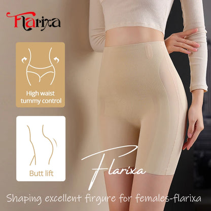 Flarixa 5D Levitation High Waist Shapewear Shorts – Hip Lift, Slim Fit Yoga Boxer for Women, Seamless Flat Belly Safety Pants M-2XL
