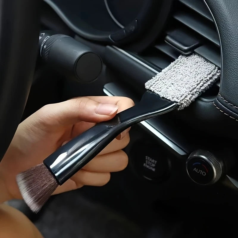 Car Interior Detailing Brush – Soft-Bristle Cleaning Tool for Dashboards, Air Vents & Hard-to-Reach Crevices