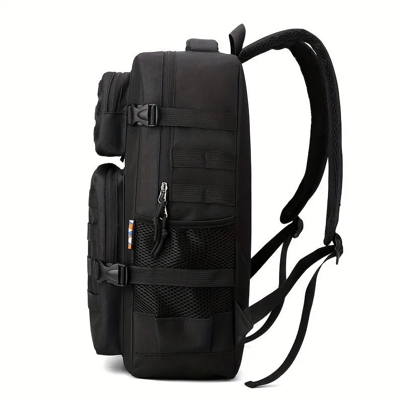 Men’s Tactical Camouflage Backpack – Large Capacity Multi-Layer Hiking & Camping Outdoor Sports Bag