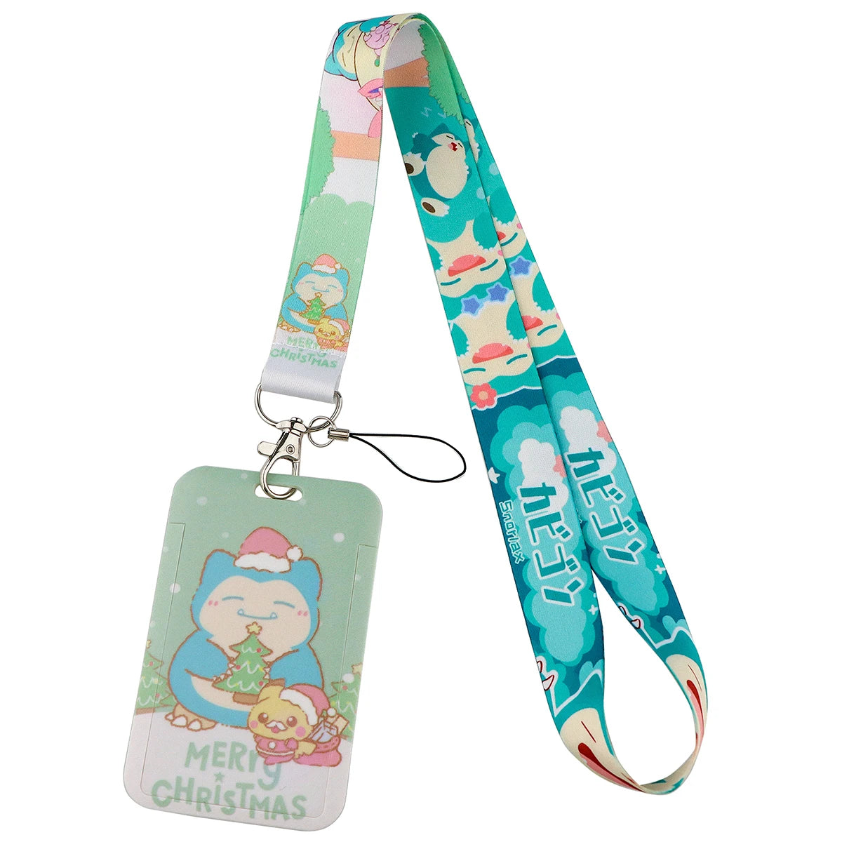 FI24 Japanese Anime Lanyard – Student Card & Badge Holder, Neck Strap for Phone, Subway & Access Cards, Gift for Kids