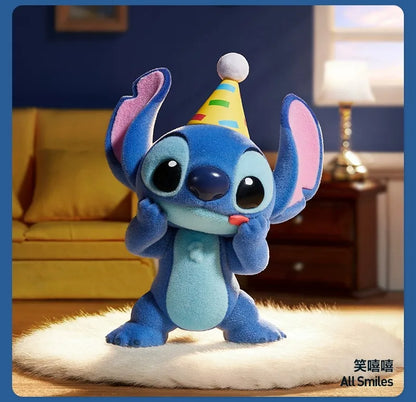 Original Pop Mart Stitch Little Emotion Series Blind Box – Stitch & Lilo Anime Figure, Mystery Box Collectible, Trendy Room Decor & Gift