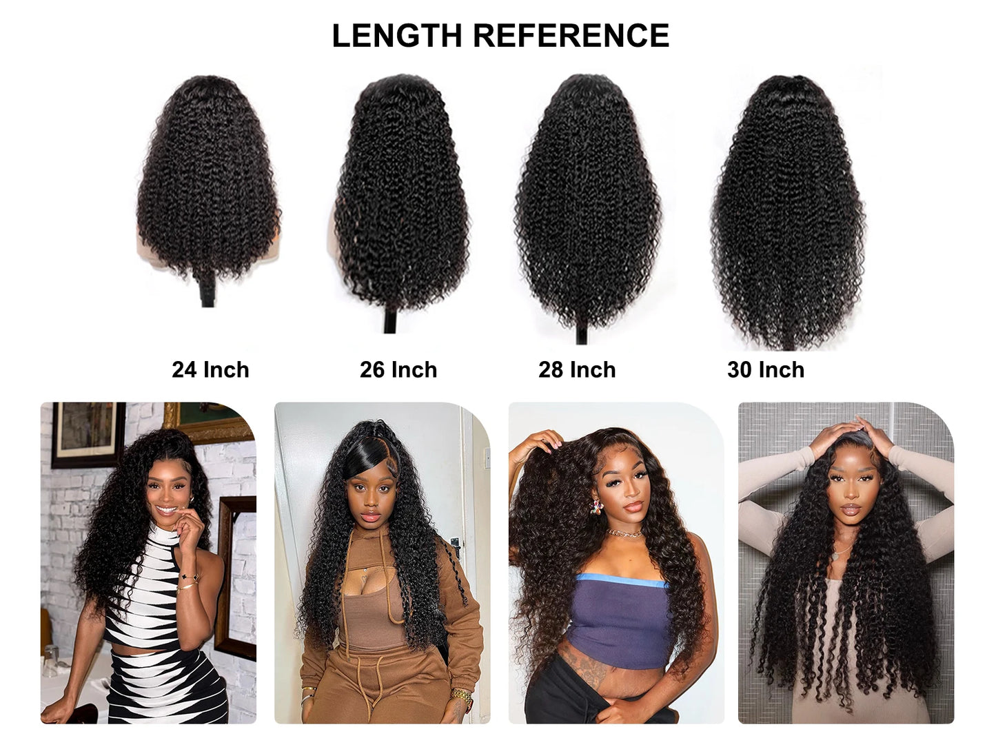 250 Density 13x6 HD Transparent Lace Frontal Wig – Deep Water Wave Curly, 30-34 Inch Human Hair for Women