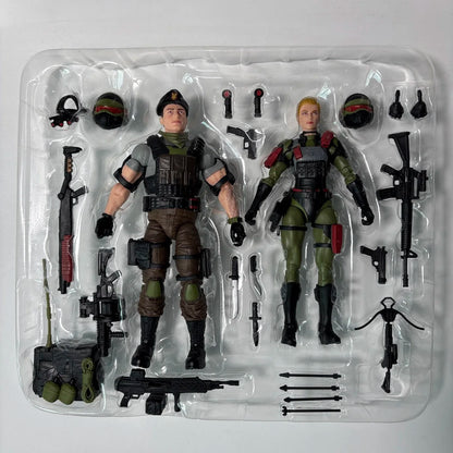 G.I. Joe Classified 6" Action Figures – Dr. Mindbender, Snake Eyes, Dreadnok Torch & Zandar Toy Gift