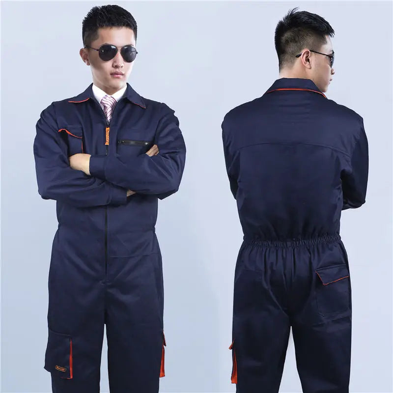 2023 Work Overall Uniform — Men & Women Coveralls for Welding, Car Repair & Workshop