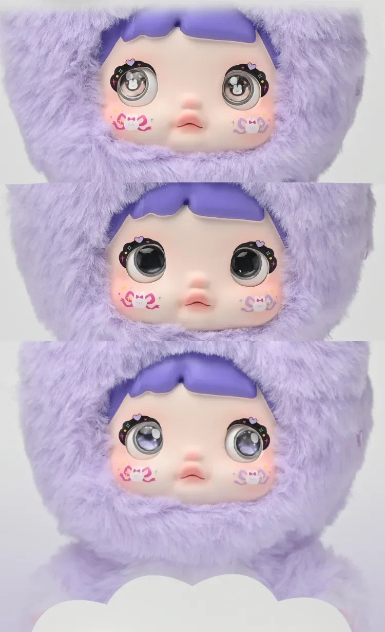 Nommi Cute Plush Blind Box Series — Random 21cm Collectible Plush Toy, 6 Pack Set