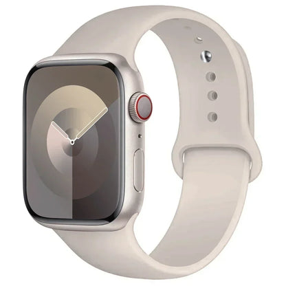Silicone Sport Band for Apple Watch — Fits Ultra 2/3 & Series 11–SE (40–49mm)