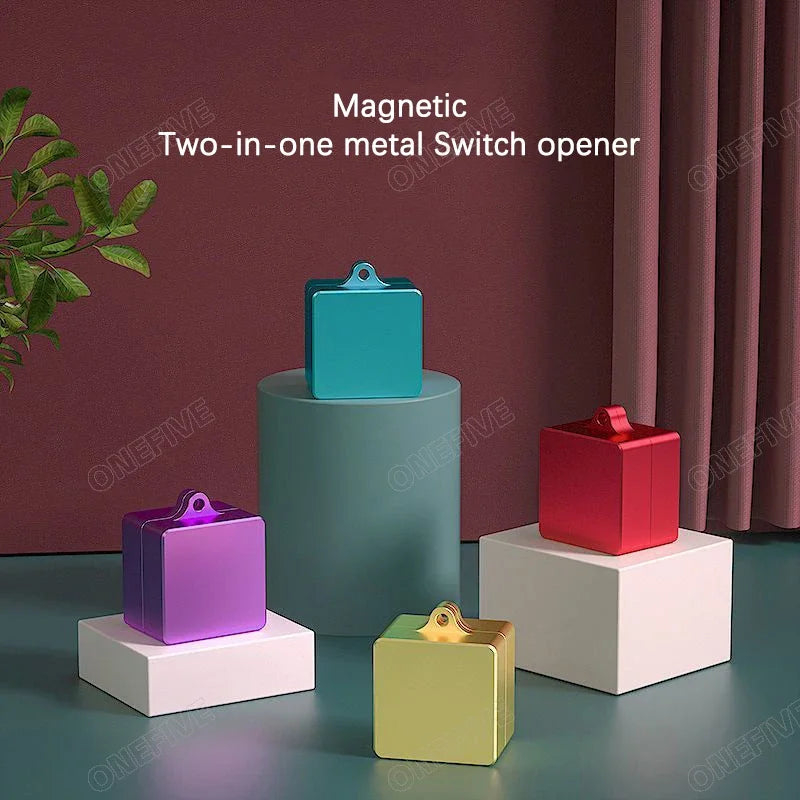 3-in-1 Mechanical Keyboard Switch Opener — Aluminum Alloy Magnetic Tool for TTC, Cherry MX, Gateron, Kailh, Outemu Switches
