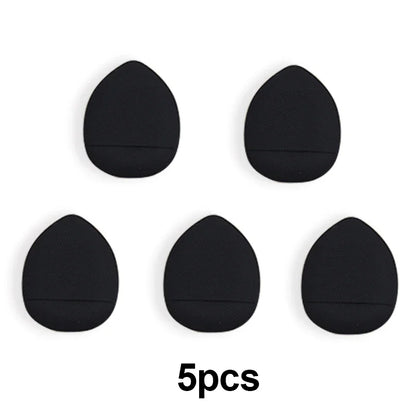 5/10PCS Mini Finger Puff Sponges – Small Air Cushion Makeup Applicators for Foundation & BB Cream