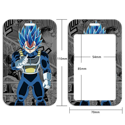 Anime Character Strap Lanyard – Keychain, ID Card Badge Holder, DIY Keyring Accessories for Cosplay Gifts