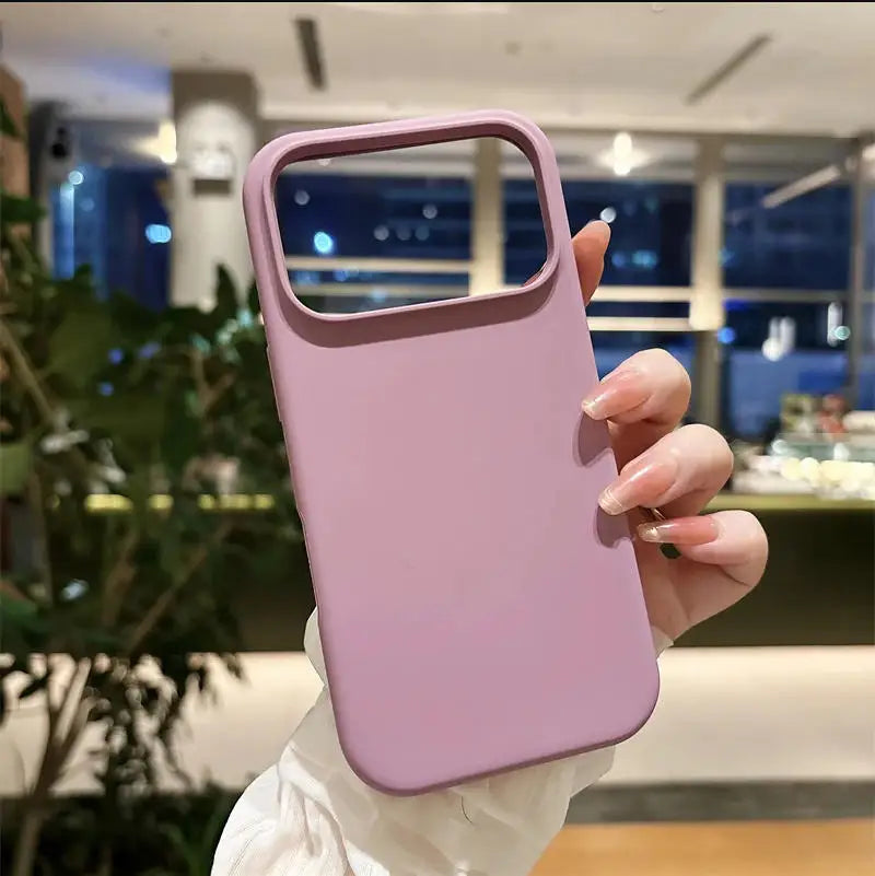 Liquid Silicone iPhone Case - Shockproof Protective Cover for iPhone 17, 16, 15, 14, 13 & 12 Pro Max