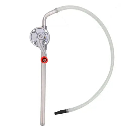Hand Crank Oil & Diesel Barrel Pump – Aluminum Transfer Pump with Multimeter, Manual Crank for Easy Fuel Transfer