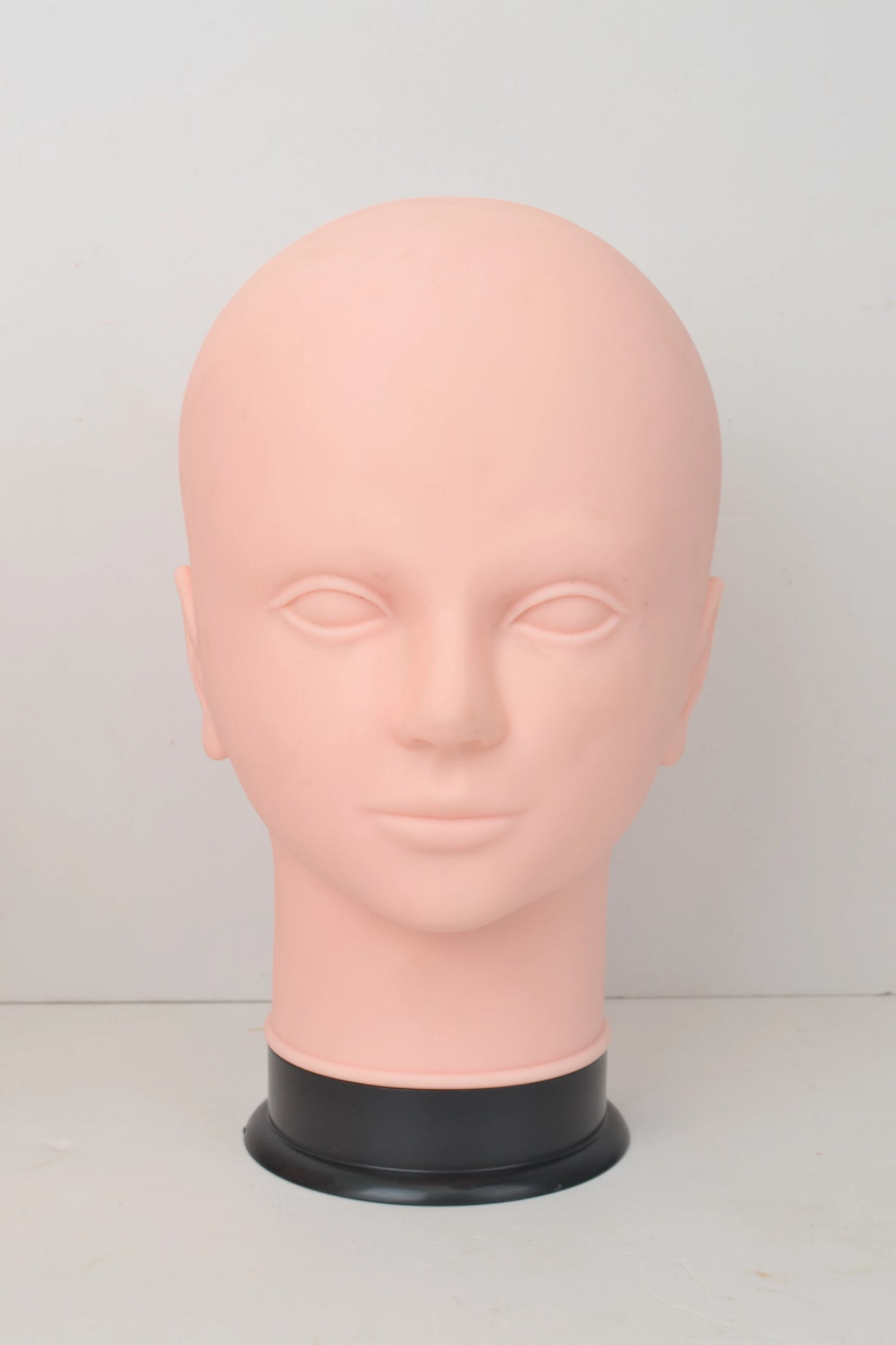 Mannequin Head Wig Stand — Adjustable Tripod Holder for Wig Making, Display, and Cosmetology Training