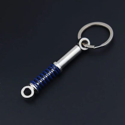Creative Metal Car Keychain — Zinc Alloy Turbo, Gearbox & Brake Disc Pendant for Men’s Birthday or Dad Gift