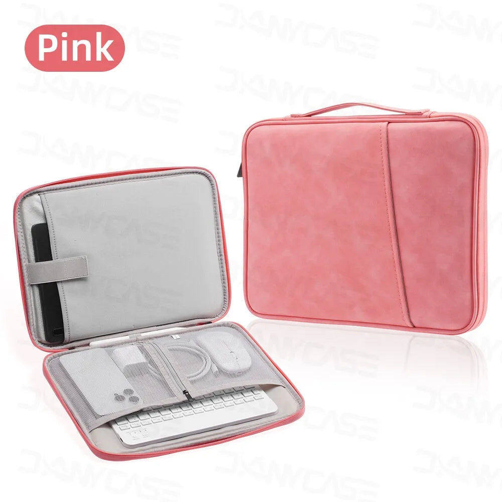 Waterproof Padded Tablet Carrying Case 11-13 inch – Protective Travel Bag for iPad & Samsung Tablets