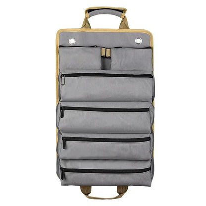 Multi-Purpose Professional Tool Bag – High-Quality Multi-Pocket Roll-Up Hardware Tools Organizer, Portable Small Tool Pouch