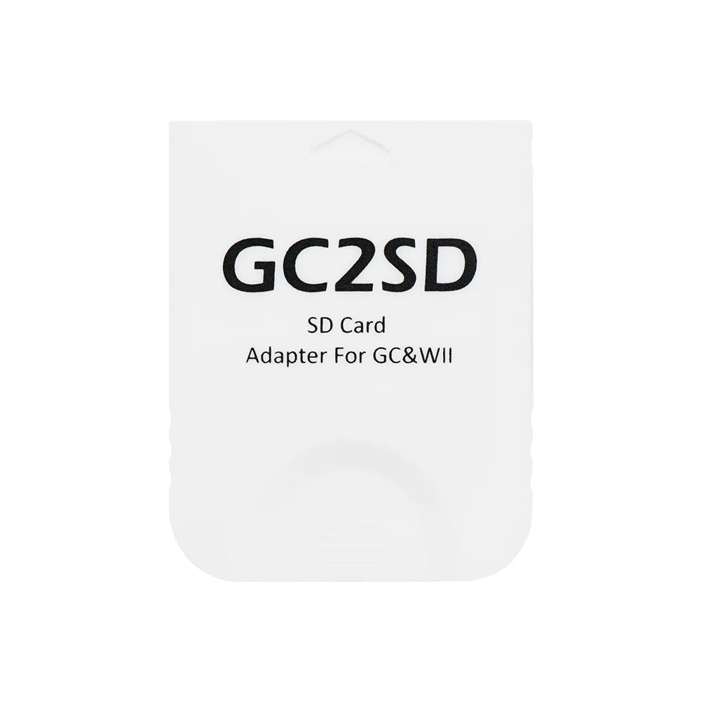 GC2SD Card Adapter – Micro SD to SD Memory Card Adapter for Nintendo GameCube & Wii Console, SD2SP2 Swiss Compatible