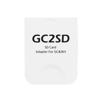 GC2SD Card Adapter – Micro SD to SD Memory Card Adapter for Nintendo GameCube & Wii Console, SD2SP2 Swiss Compatible