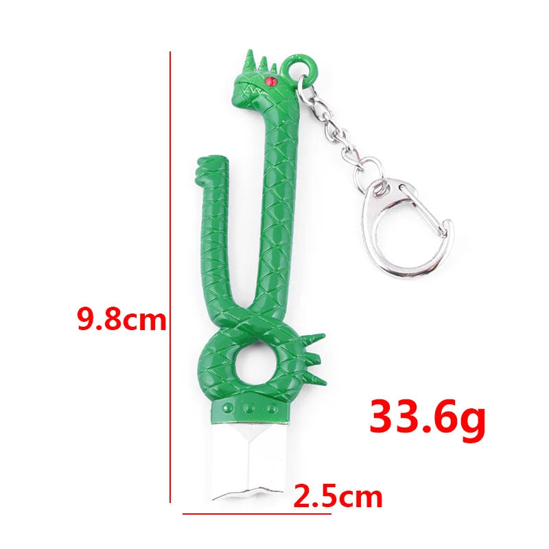 Seven Deadly Sins Anime Keychain - Meliodas & Hawk Pendant Key Ring Jewelry Souvenir for Fans