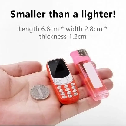 BM10 Mini Mobile Phone – Dual SIM, Bluetooth, Voice Changer, Low Radiation, Voice Recording, Multi-Language Small Cellphone