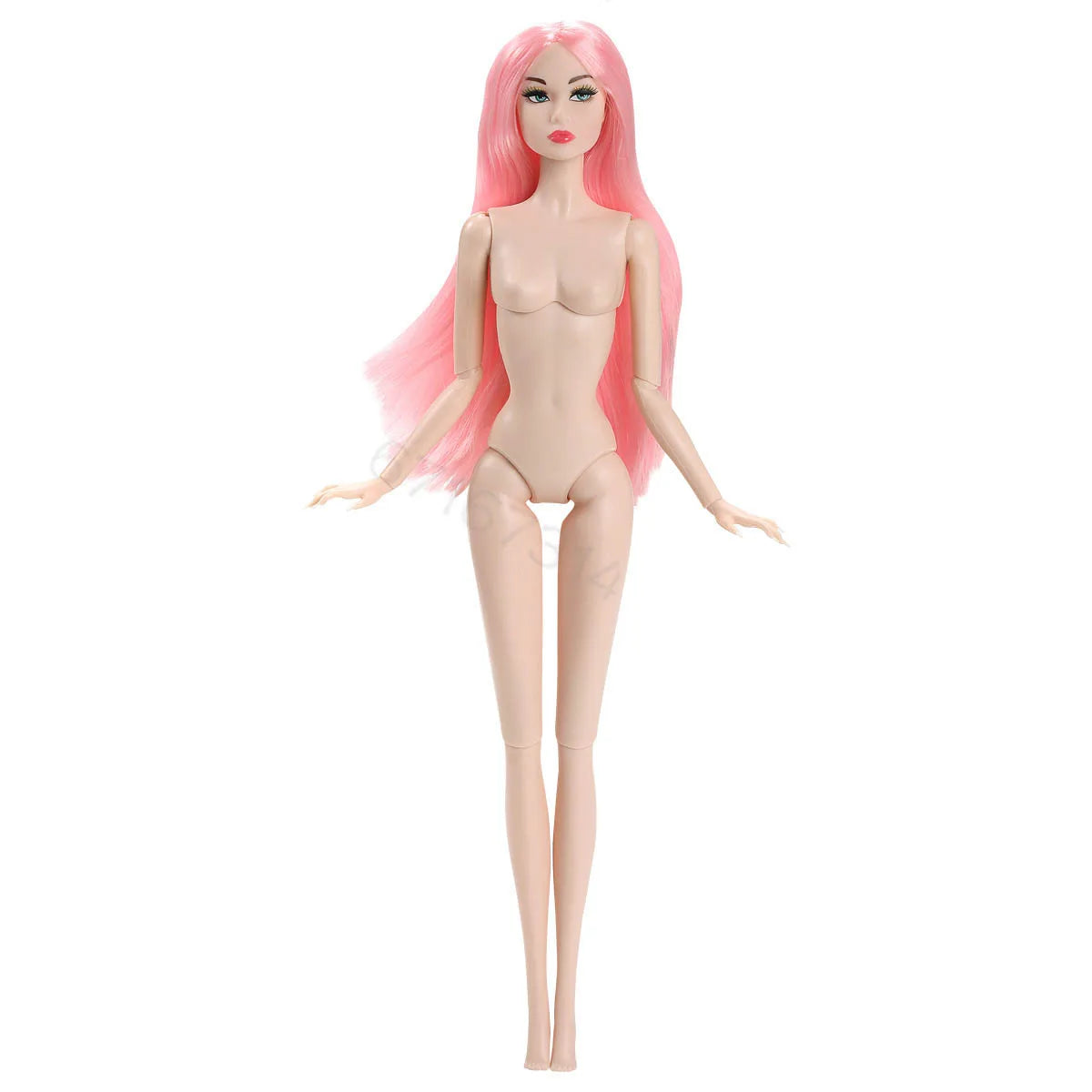 FR Supermodel 1/6 BABI Doll – Movable Joints, DIY Dress-Up Princess with Head & Body Accessories, White/Normal/Chocolate Skin
