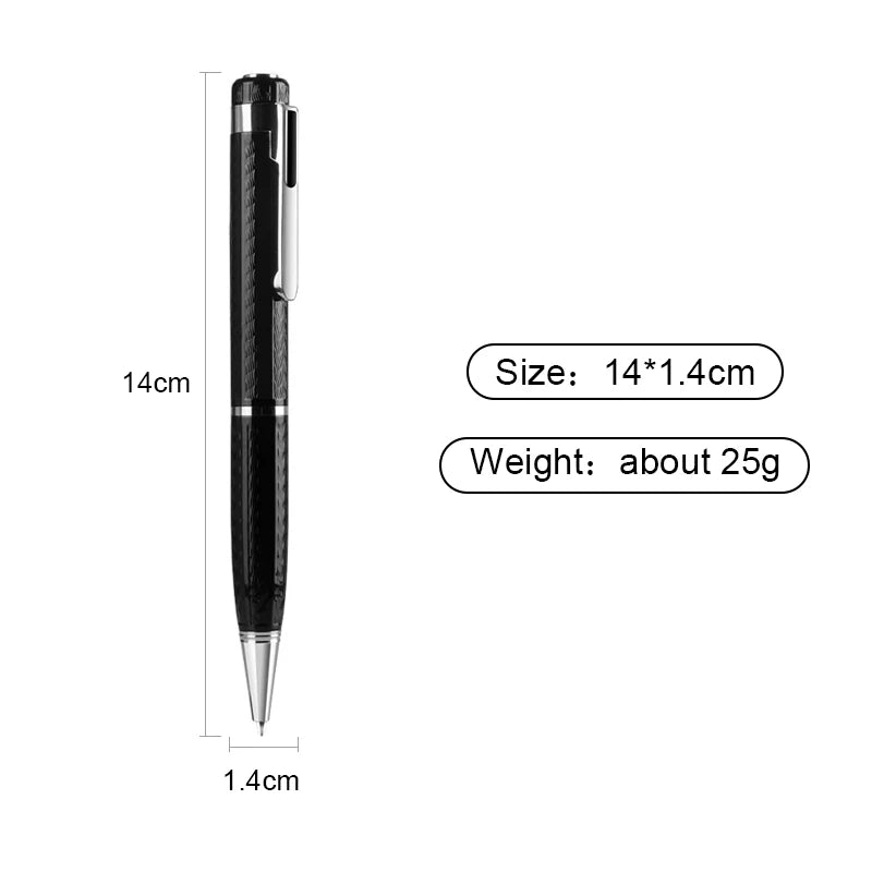 Digital Voice Recorder Pen — Portable USB Audio Recorder with MP3 Playback for Lectures, Meetings & Classes (8GB/16GB/32GB)