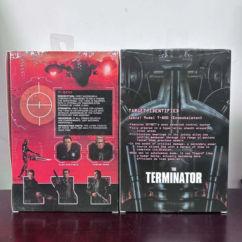 NECA The Terminator Genisys T-800 Guardian Action Figure – Endoskeleton Model, Joint Movable Doll, Collectible Toy Gift