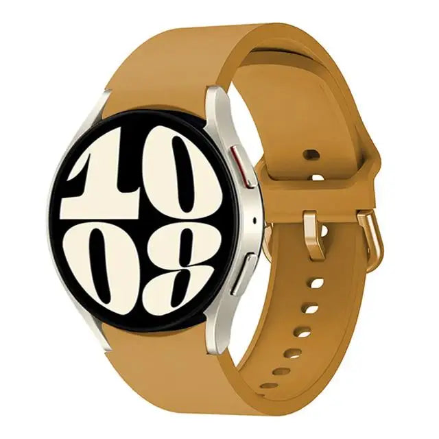 Samsung Galaxy Watch Silicone Sport Band - Replacement Strap for Galaxy Watch 4, 5, 6, 7, 5 Pro and Classic 40mm, 44mm, 45mm