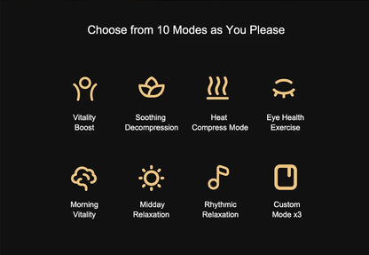 Xiaomi Mijia Smart Eye Massager – Hot Compress & Zone Massage Glasses with Mi Home App
