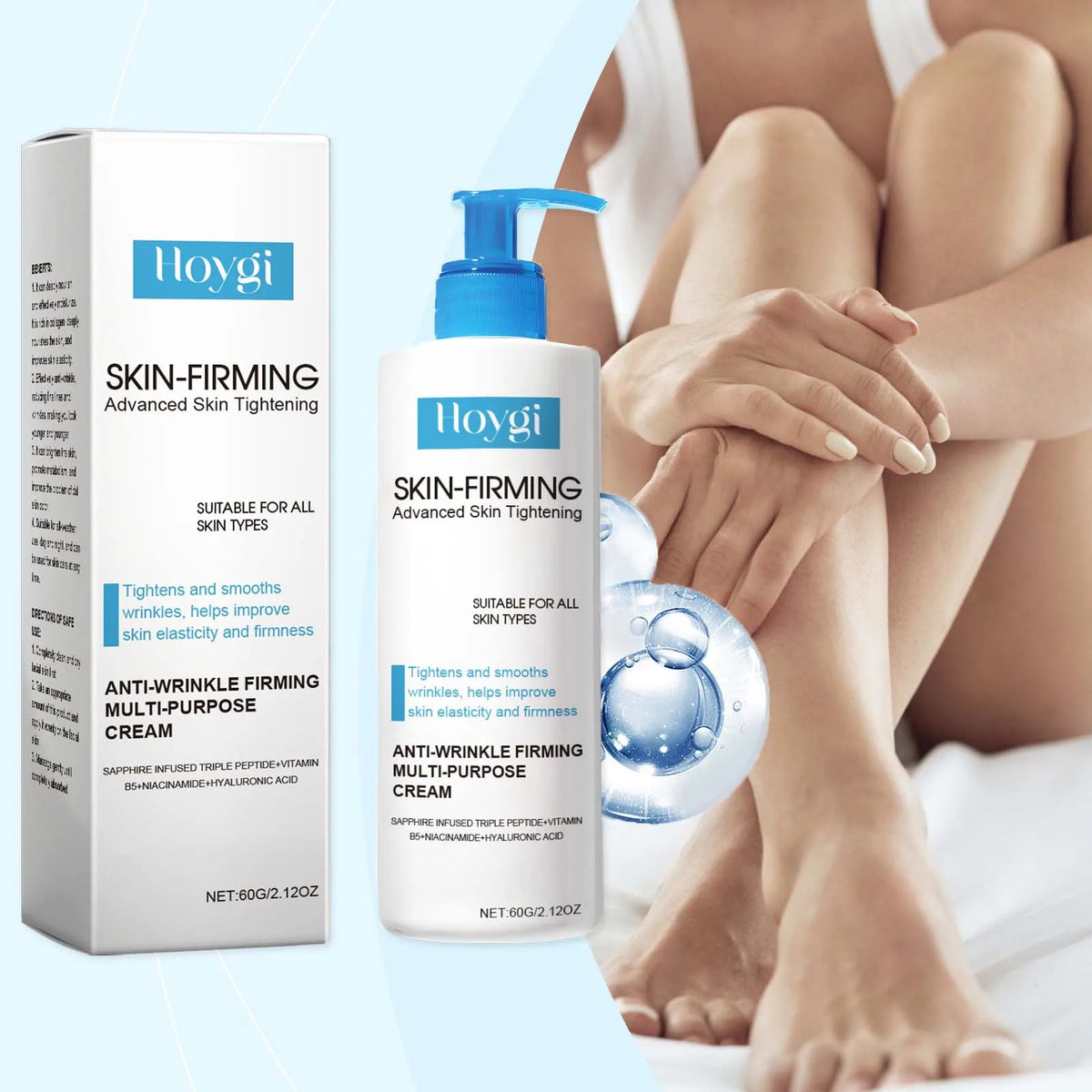 Body Firming & Tightening Cream - Nourishing Moisturizer for Skin Elasticity, Lifting, and Radiance