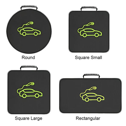 Waterproof Electric Car Charger Storage Bag – Fire Retardant EV Charging Cable & Socket Carry Case