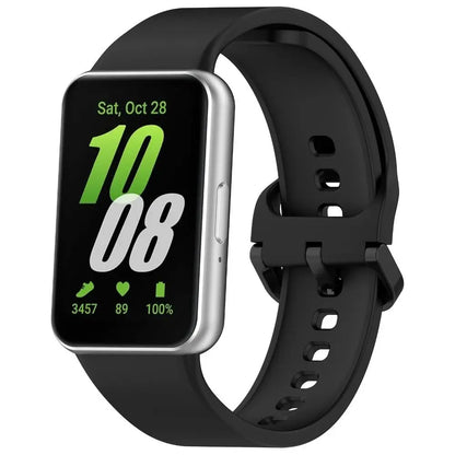 Silicone Sport Strap for Samsung Galaxy Fit 3 - Replacement Fitness Watchband Bracelet Accessory
