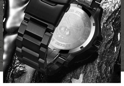 Addies Men's Military Watch - Luminous, Multi-Functional Quartz with Nylon & Steel Strap, Waterproof Outdoor Sports Watch