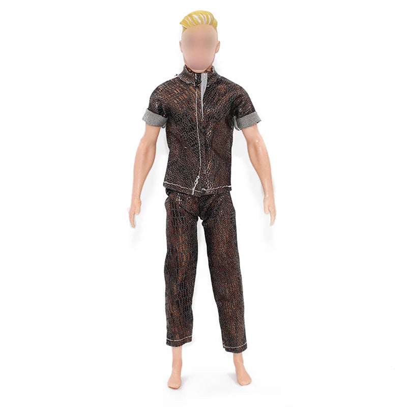 30cm Doll Clothing Set — Men’s Multi-Style Sports Outfit for Boyfriend Dolls