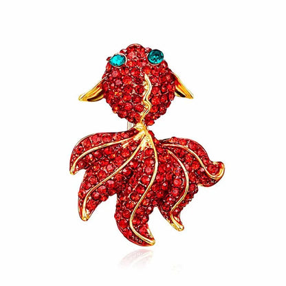 Sapphire Blue Crystal Peacock Brooch - Elegant Rhinestone Animal Pin for Fashion Accessories and Gifts