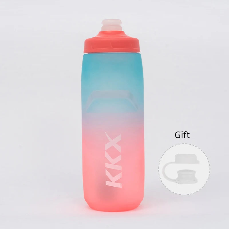 KKX Cycling Water Bottle - 620ml/750ml Leak-Proof PP5 Bottle for MTB, Road Bike & Outdoor Sports