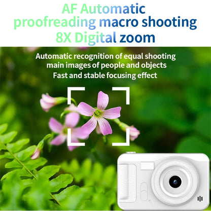 4K Digital Camera 44MP – HD Travel & Selfie Camera for Students, Entry-Level Compact Photography Camera