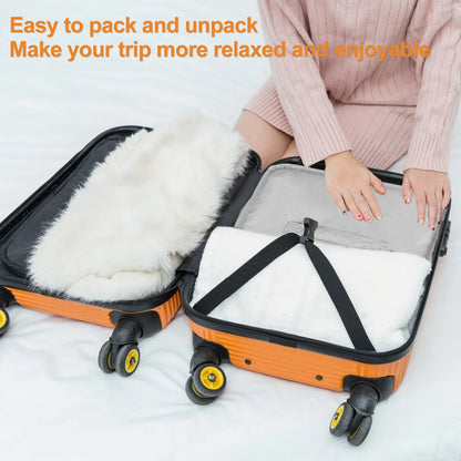 Travel Hanging Luggage Organizer | Large Capacity Foldable Clothes Storage & Garment Bag
