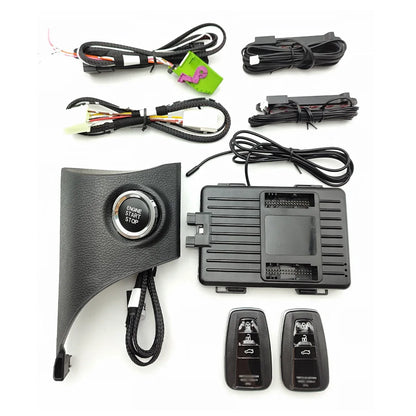 Toyota Camry 2019–2023 Keyless Start Stop System – PKE Remote Engine Start Kit with Smartphone App Control Plug & Play CAN Bus Smart Upgrade