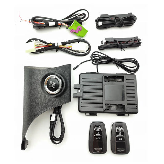 Toyota Camry 2019–2023 Keyless Start Stop System – PKE Remote Engine Start Kit with Smartphone App Control Plug & Play CAN Bus Smart Upgrade