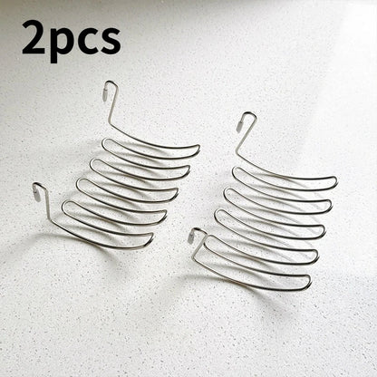 Stainless Steel Sink Drain Basket - Expandable Hanging Storage Organizer