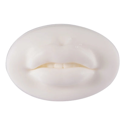 Soft Silicone Ear Nose Mouth Practice Model – Tattoo & Piercing Jewelry Display Stand with Acrylic Earring Holder Kit for Training & Showcase