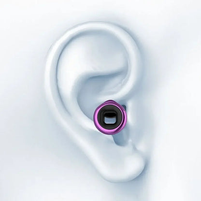Silicone Earplugs — Noise Cancelling, Soundproof Ear Protection for Swimming & Sleep, Noise Reduction Loop Earplugs