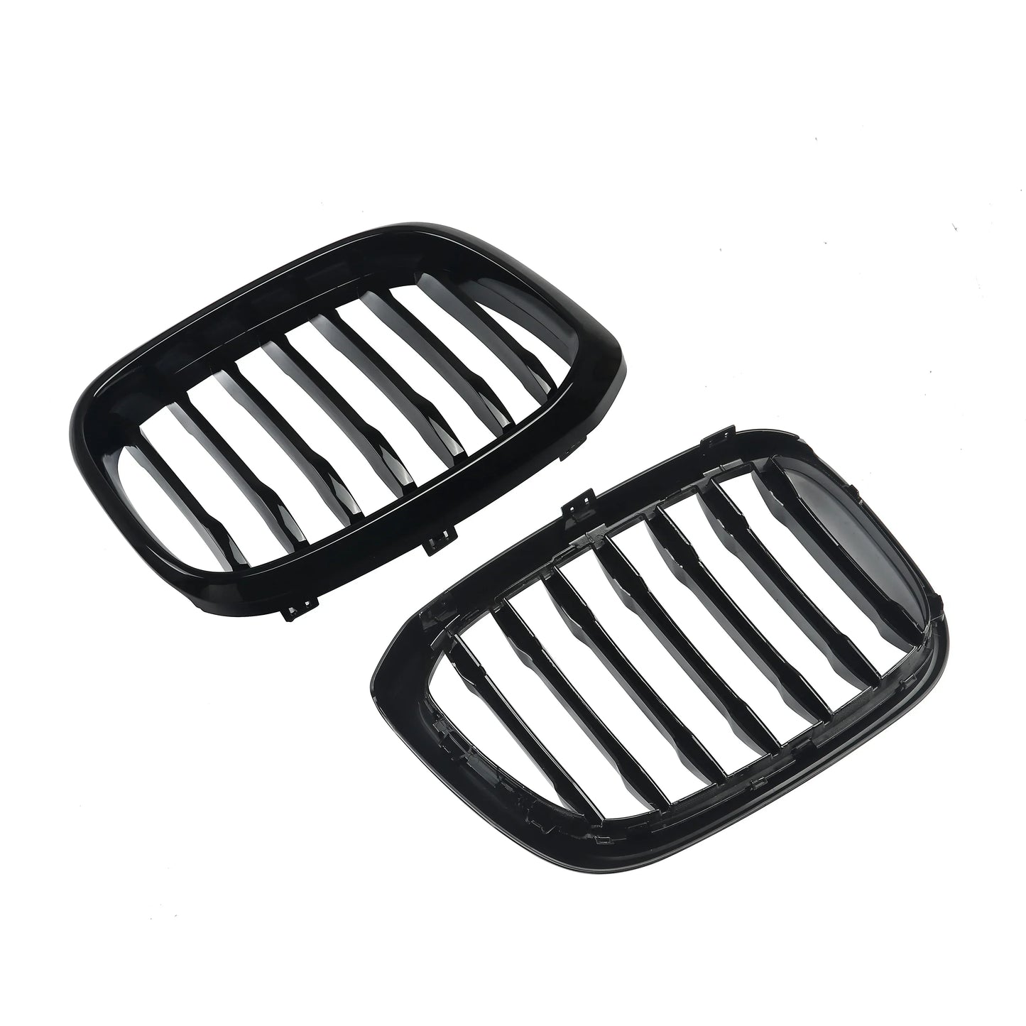 MagicKit Front Bumper Grill for BMW X3 X3M G01 & X4 G02 (2018-2020) — Gloss Black Single Slat Sport Style Replacement