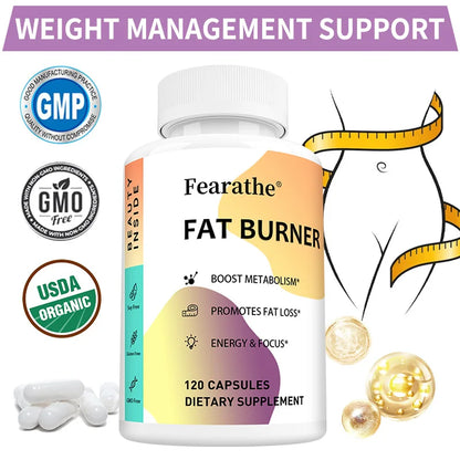 Fat Burning Capsules – Appetite Control, Metabolism Boost & Weight Maintenance Supplement