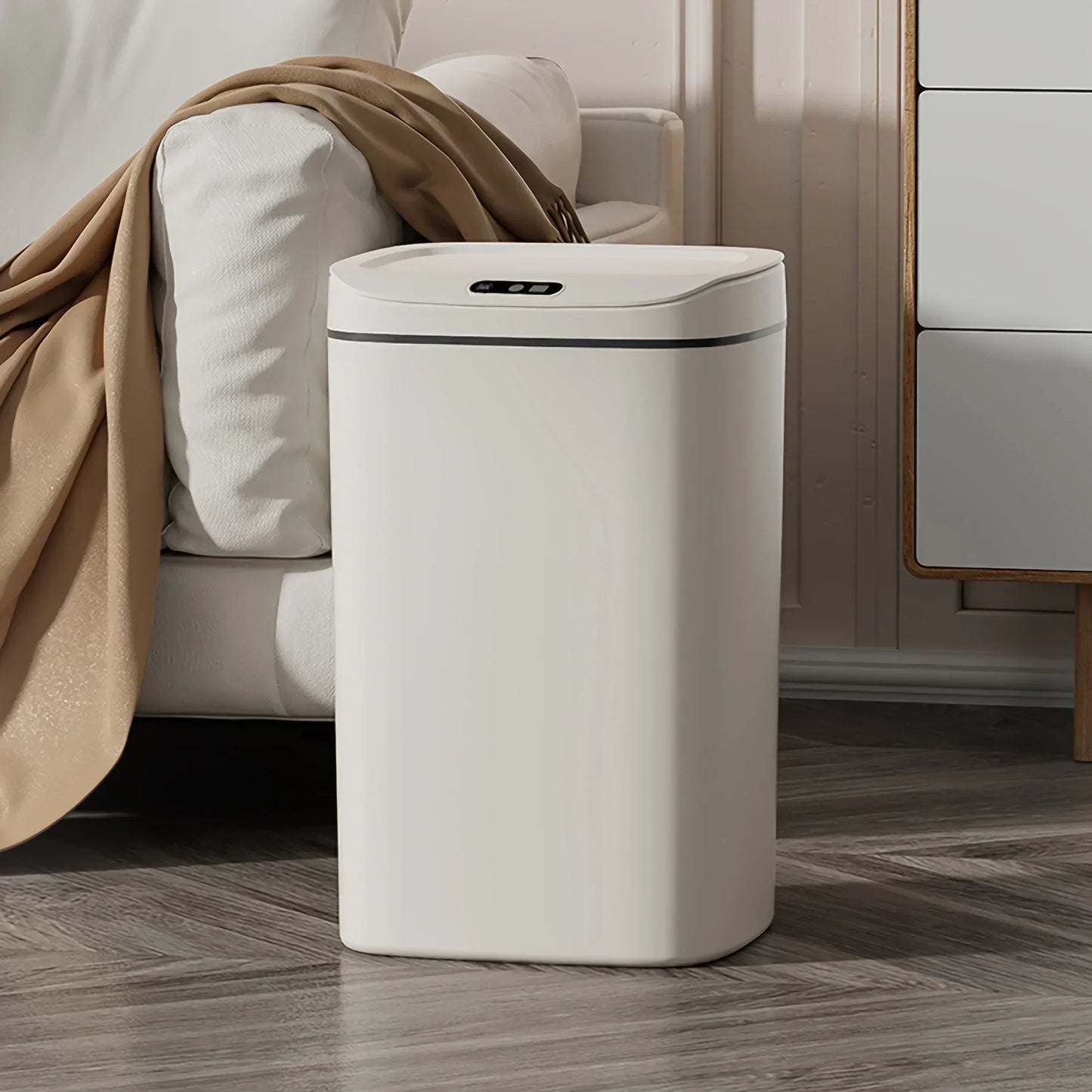 Smart Gesture Trash Can – Odor-Sealed, Stylish & Durable Waste Bin with Easy-Clean Design for Home or Office