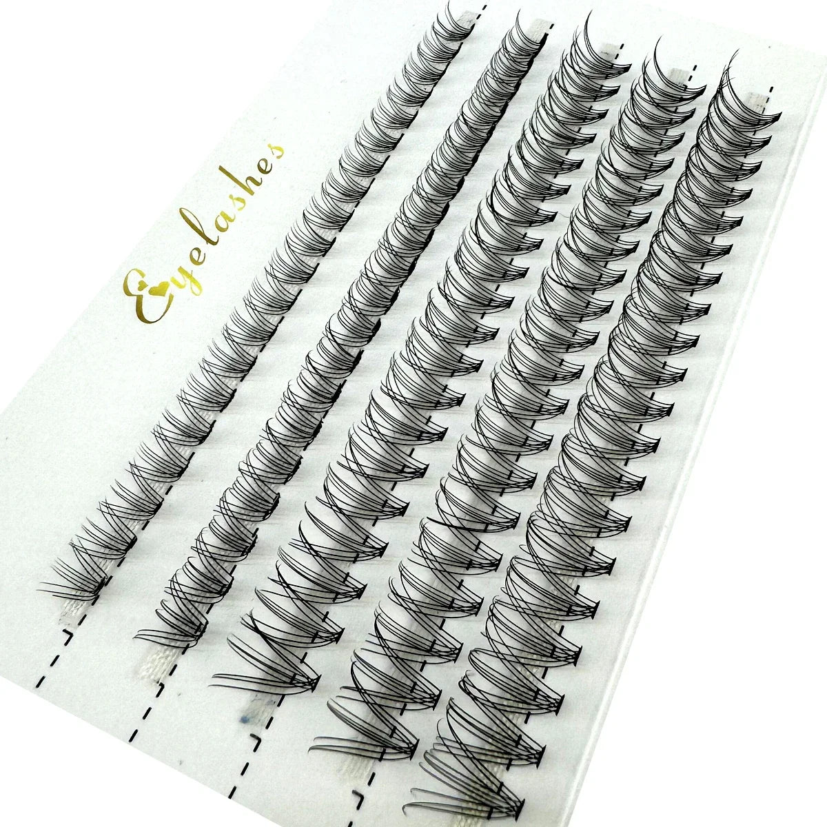 HBZGTLAD 280Pcs 3D Mink Eyelash Clusters Set – Handmade 10D 60D 80D Natural Style False Eyelashes Extension Bundle Pack