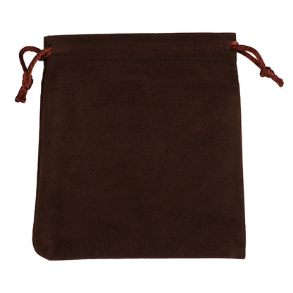 10pcs 5x7cm Mixed Color Velvet Gift Bags | Soft Velvet Drawstring Pouches for Christmas Jewelry Packaging