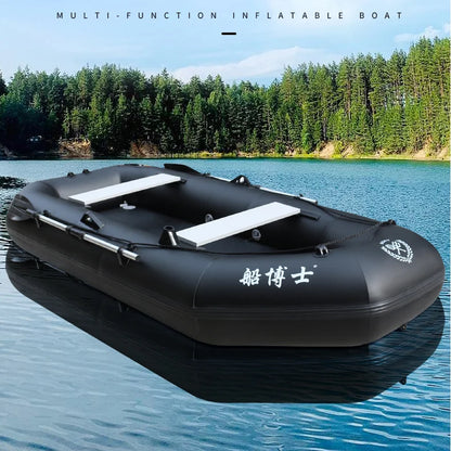 Professional Inflatable Dinghy Raft – Tear-Resistant Foldable Rowing Boat for Adults, Kayak, Canoe & Fishing